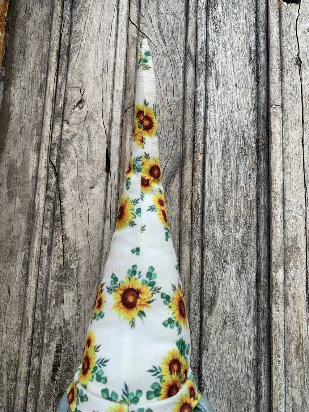 Sunflower Gnome Holding “You are my Sunshine” Sign and Brown Gnome